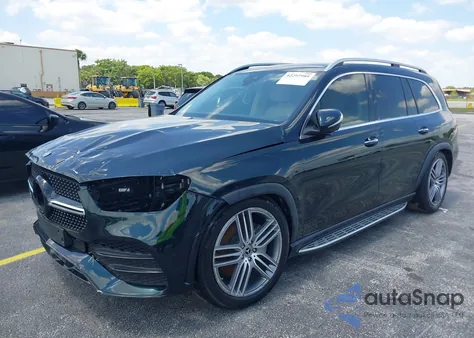 2021 Mercedes-Benz Gls Gls 450 из США, поврежденный, VIN 4JGFF5KE4MA375822